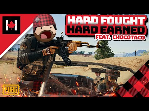 chocoTaco & Halifax - CRAZY Clutches, Car Chases and C4!! - PUBG Cinematic Duos Gameplay