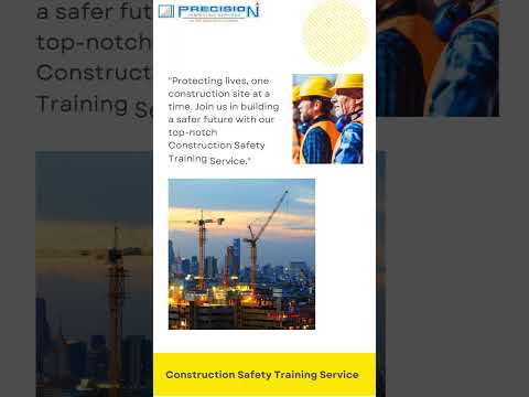 Construction Safety Training Service