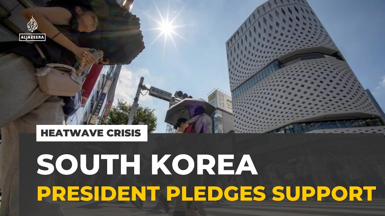 South Korea heatwave: President Lee Jae-myung pledges support amid heat
