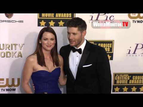 Jensen Ackles, Jared Padalecki, Danneel Harris at Critics' Choice Movie Awards 2014