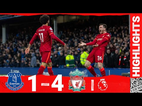 Highlights: Everton 1-4 Liverpool | Reds ruthless in derby win at Goodison