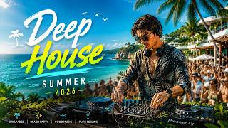 Ibiza Summer Deep House Mix 2026 | Música Relajante para Trabajar, Cafés y Tiendas | Chill Tropical