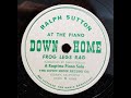 Ragtime Piano Solo: Ralph Sutton / Frog Legs Rag / 1949