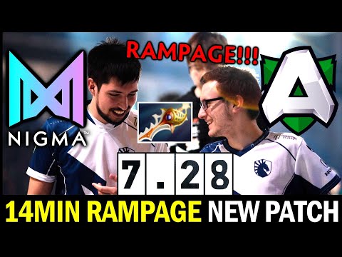 7.28 First RAMPAGE! MIRACLE Rapier Game — NIGMA vs ALLIANCE