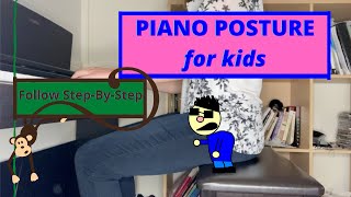 Piano posture (kids)