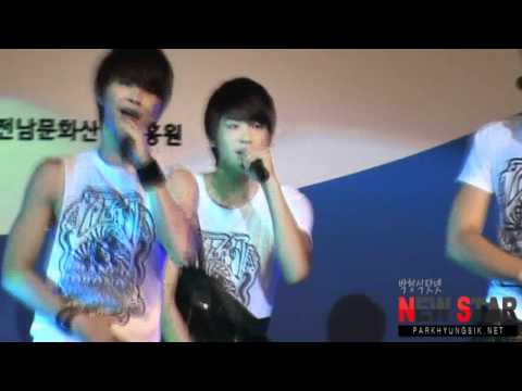 [FANCAM] ZE:A - All Day Long at Yeosu Global SFX Congress (Hyungshik Focus)