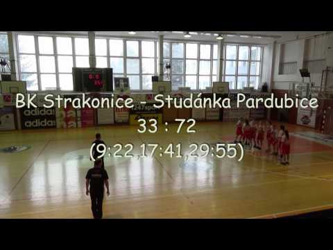 2017 0128 Basket U17 Extraliga U17 BK Strakonice - Studánka Pardubice