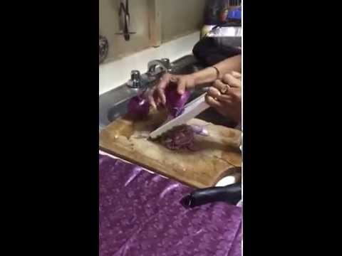 Onion salad-Salsa De Cebolla Ecuadorian Style Part1