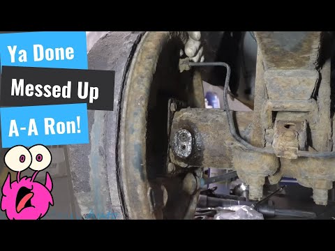 Now I Did It! I Snapped Off A Speed Sensor In The Rear Axle!