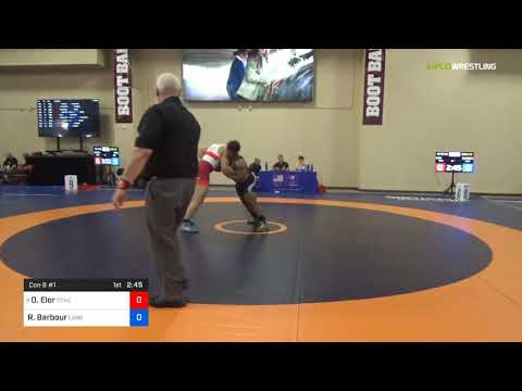 2018 Marine Corps US Open/Senior Men's Greco-Roman 97 Con 8 #1 - Orry Elor (Othe) Vs. Robert Barbo