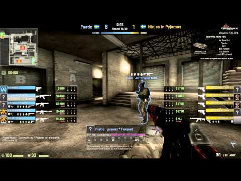 Ninjas In Pyjamas vs Fnatic Grand Finals Dreamhack Winter 2013 (game 3 - train)