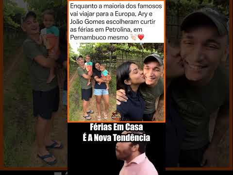 Famosos que trocam a Europa por um passeio em Petrolina! 🌟