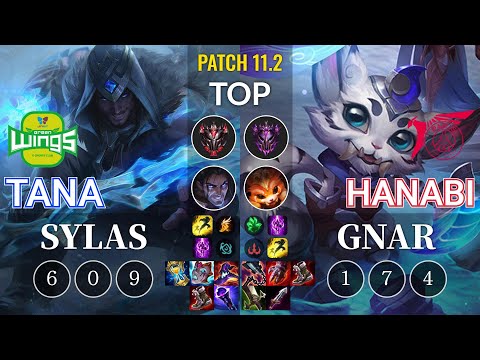 JAG TaNa Sylas vs TLN Hanabi Gnar Top - KR Patch 11.2