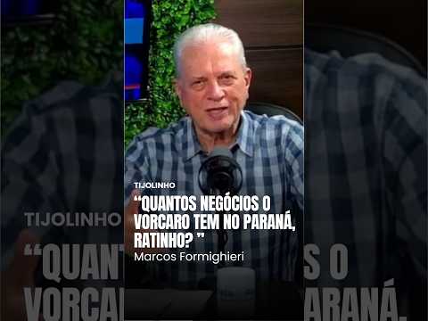“Quantos negócios o Vorcaro tem no Paraná, Ratinho? Explica!”, cobra Formighieri