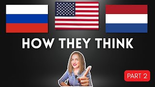 USA vs Russia vs Netherlands: Key Cultural Values and Beliefs (Hofstede Insights)