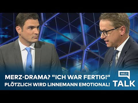 Video Thumbnail: DEUTSCHLAND: Merz-Drama! "Ich war fertig!" Plötzlich wird Linnemann emotional I WELT TALK SPEZIAL