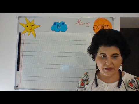 027, Lectii online, CLR, clasa I - Grupuri de vocale   ia