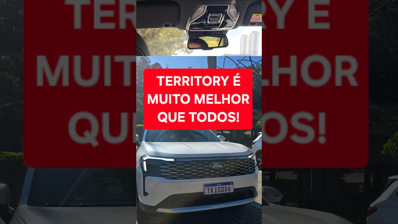 NOVO FORD TERRITORY É MUITO MELHOR QUE OS CONCORRENTES EM UMA COISA #shorts