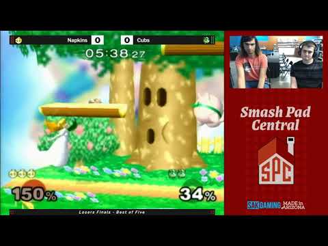 SPC 189 Losers Finals - Cubs (Jigglypuff) vs Napkins (Peach)