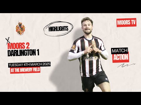 Highlights | Spennymoor Town 2 Darlington 1 | Tuesday 4th March 2025