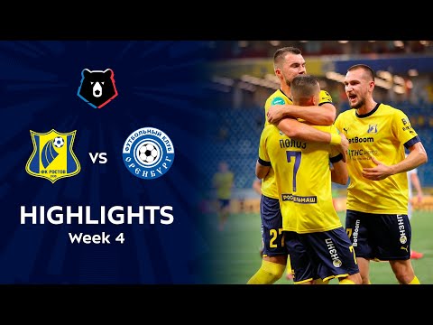 FK Rostov 2-1 FK Gazovik Orenburg