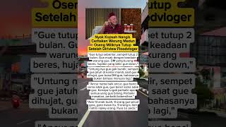 Download lagu Nyak Kopsah pemilik warung Madun Oseng menangis ceritakan warungnya bangkrut. mp3