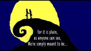 Jack & Sally- Simply Mean't to be[LYRICS]