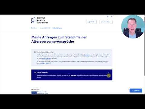 New pension insurance service: digital pension overview of all pension entitlements