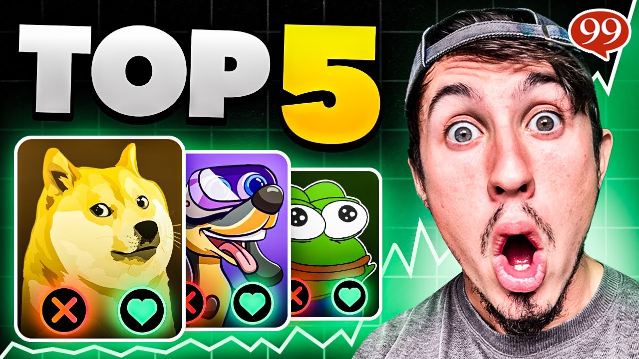 5 MEME COINS THAT COULD 100X SOON! 5 Best Meme Coins to Buy Now?!