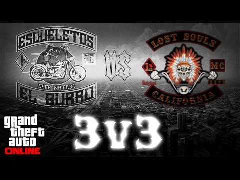 GTA 5 ONLINE: EFFE vs Lost Souls mc