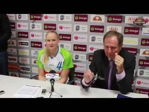 Energa Toruń - BK Imos Brno - konferencja prasowa