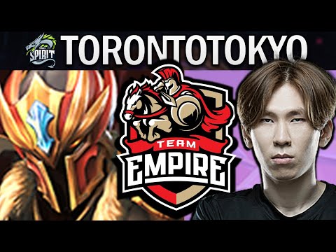 SPIRIT.TORONTOTOKYO DRAGON KNIGHT VERSUS EMPIRE - DOTA 2 PRO GAMEPLAY