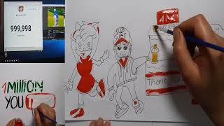 memories 1 million subscribers channel Kim Jenny 100