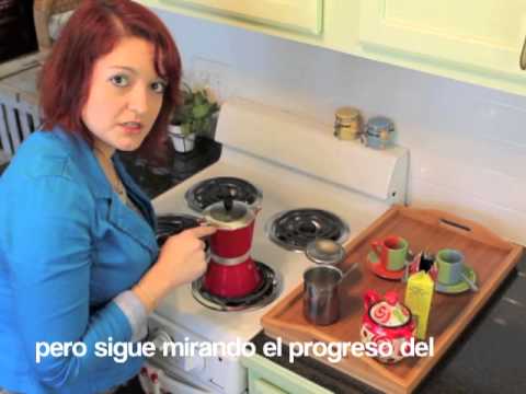 How to make Cuban coffee (w/subtitles)