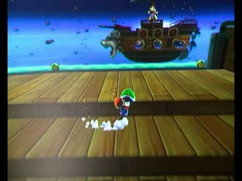 Super Mario Galaxy (Bowser Jr.'s Airship Armada) - Sinking the Airships