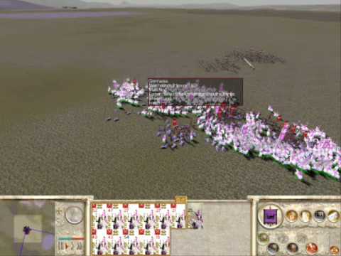 Rome Total War: Cataphracts VS Berserkers