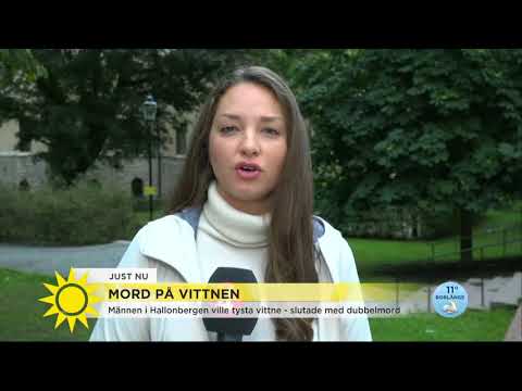 Männen i Hallonbergen ville tysta - slutade med dubbelmord  - Nyhetsmorgon (TV4)