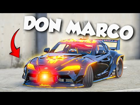 Restoring The Animated Turbo Supra of Don Marco in GTA 5 RP