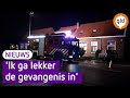 Vrouw steekt eigen huis in brand