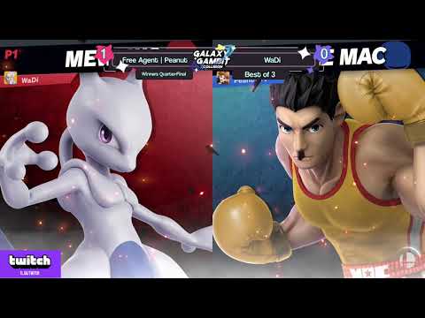 GGxC 10 - WaDi (Mewtwo) Vs. Peanut (Little Mac) - Top 64 Winners Quarter-Finals