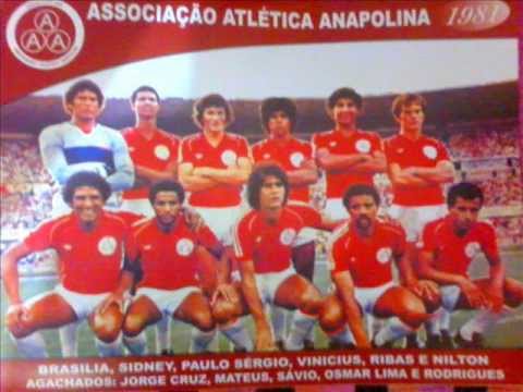 GOL DA ANAPOLINA - CAMP. GOIANO 1981 - SÁVIO '19' Min. - 1ºT - RUBRA  X GOIÁS