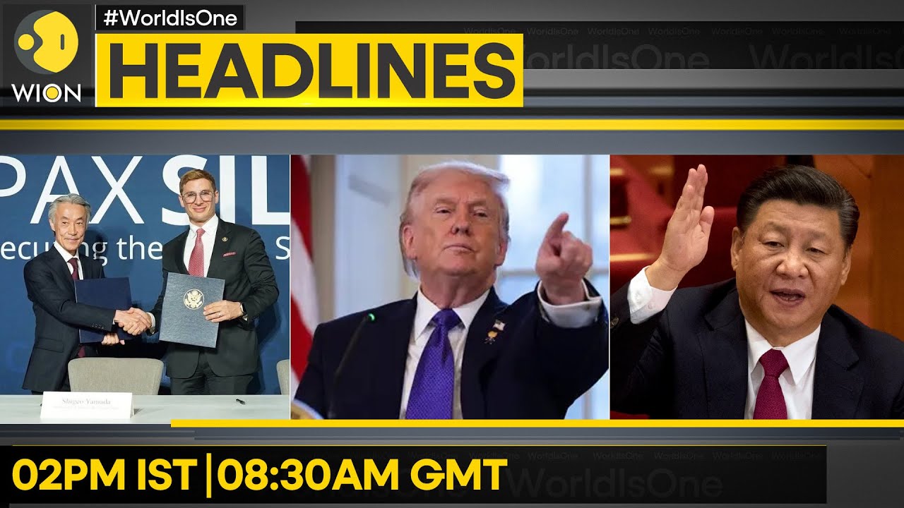 GOR Says India To Be Invited To 'Pax Silica' | Trump Repeats Claim On Greenland Takeover | Headlines