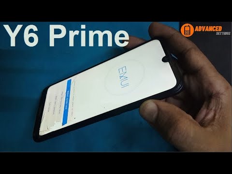 Huawei Y6 Prime 2019 hard reset
