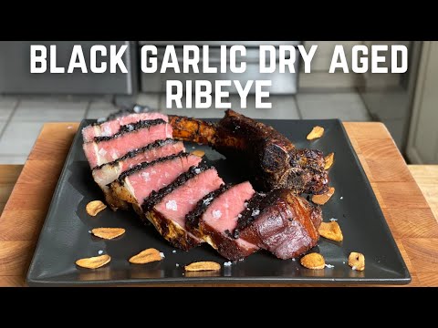 Black Garlic Dry Aged Ribeye