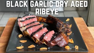 Black Garlic Dry Aged Ribeye