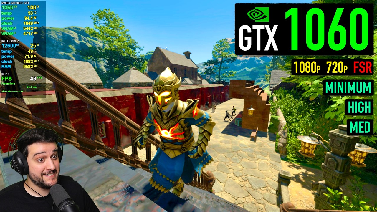 GTX 1060 - Enshrouded - The Minimum Requirements GPU!