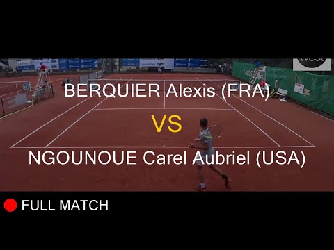 BERQUIER Alexis (FRA) VS NGOUNOUE Carel Aubriel (USA) - La Balle Mimosa 2021