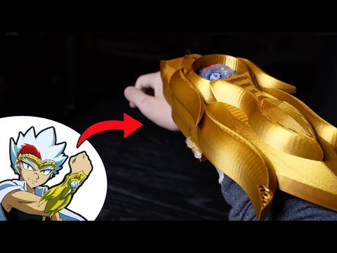 I made Beyblade anime products IN REAL LIFE!!