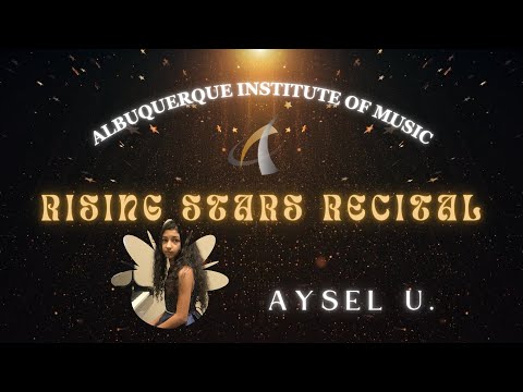 Aysel U. performing Sea Winds by Melody Bober