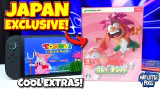 Japan EXCLUSIVE SuperDeluxe Tomba! for Nintendo Switch - Sweet Extras!! (Unboxing)